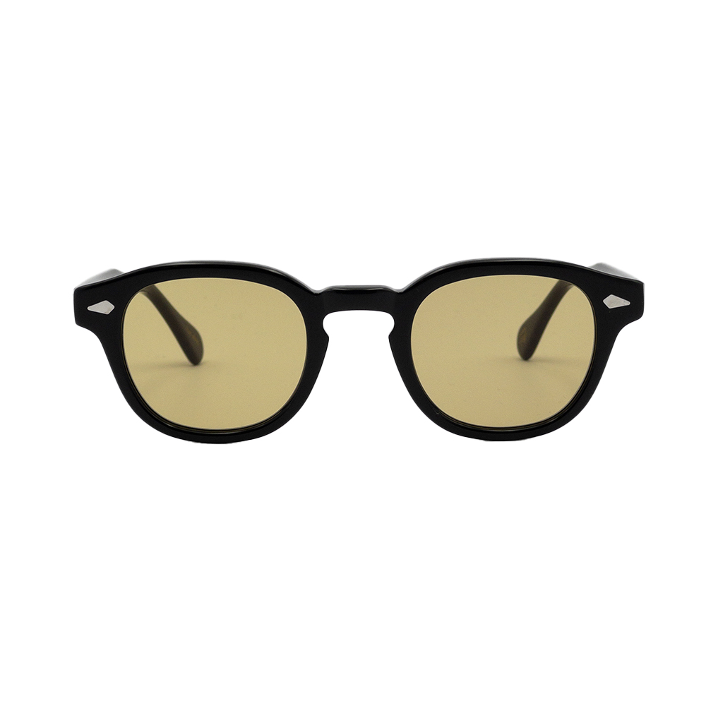 Moscot LEMTOSH BLACK AMBER 46 Unisex Güneş Gözlüğü