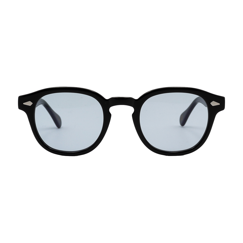 Moscot LEMTOSH BLACK BEL AIR BLUE 46 Unisex Güneş Gözlüğü