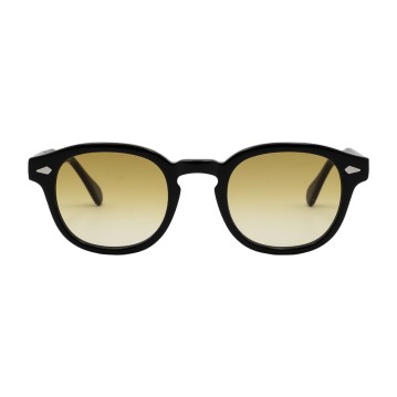 Moscot LEMTOSH BLACK CHESTNUT FADE 49 Unisex Güneş Gözlüğü