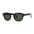 Moscot LEMTOSH BLACK G-15 LENSES 49 Unisex Güneş Gözlüğü