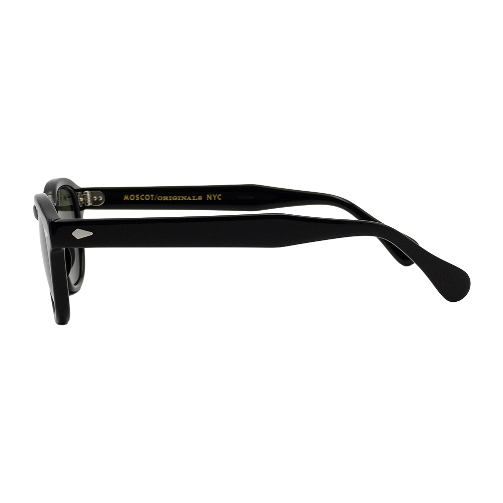 Moscot LEMTOSH BLACK G-15 LENSES 49 Unisex Güneş Gözlüğü