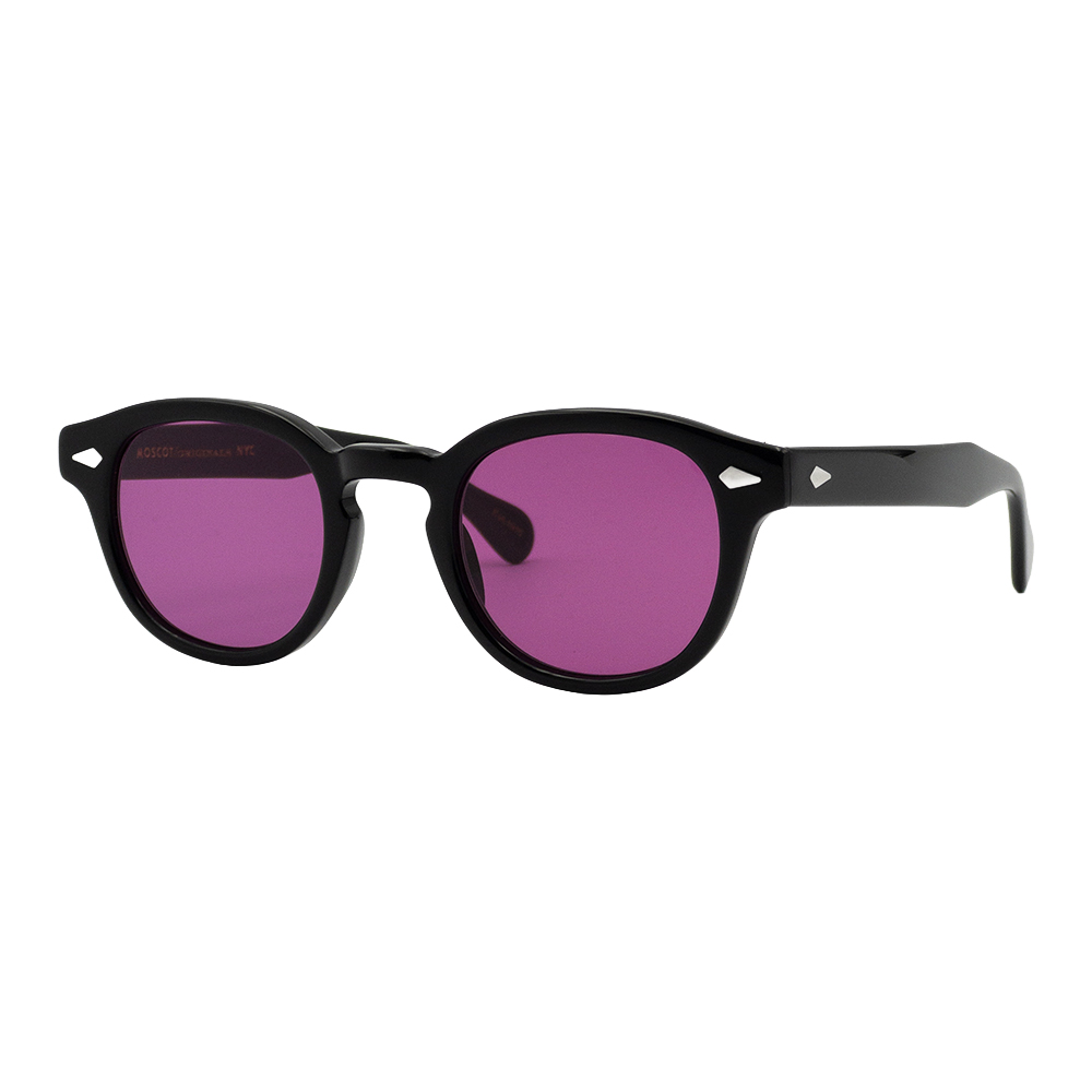 Moscot LEMTOSH BLACK PURPLE NURPLE 49 Unisex Güneş Gözlüğü