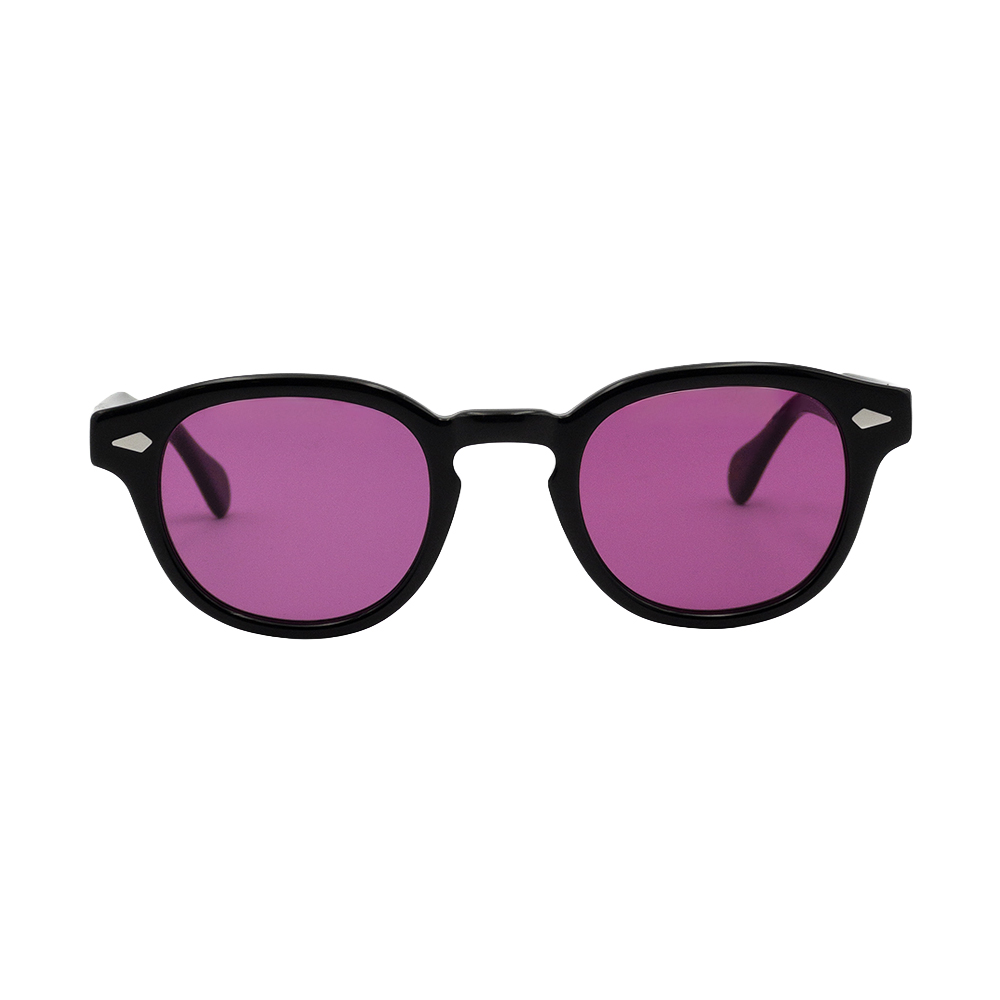 Moscot LEMTOSH BLACK PURPLE NURPLE 49 Unisex Güneş Gözlüğü
