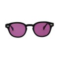 Moscot LEMTOSH BLACK PURPLE NURPLE 49 Unisex Güneş Gözlüğü
